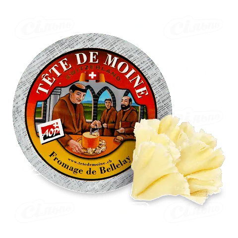 Сир Tete de Moine 52%, 1кг