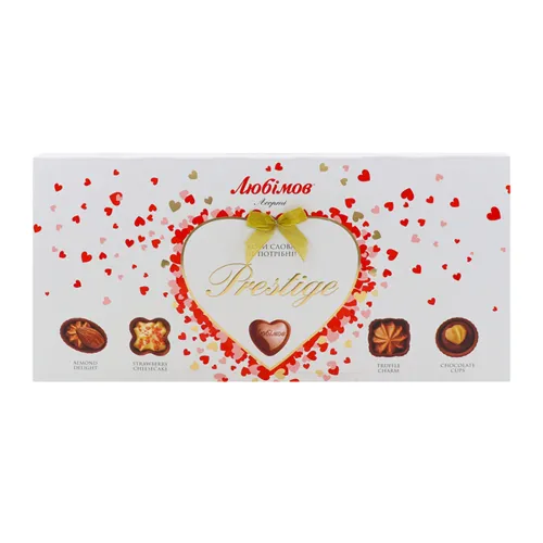 Цукерки Любимов Prestige асорті 286г