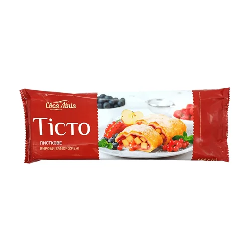 Тісто 0,9 кг Своя лінія Листкове
