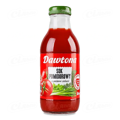 Сік томатний зі спеціями Dawtona, 0,3л