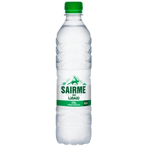 Вода мінеральна Sairme негазована 0,5л