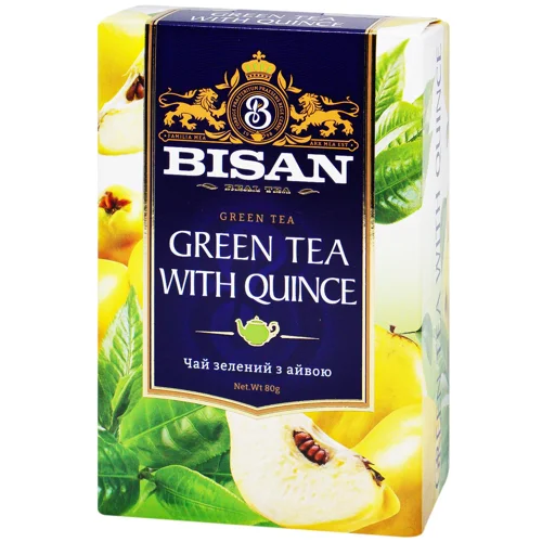 Чай зелений Bisan With Quince 80г