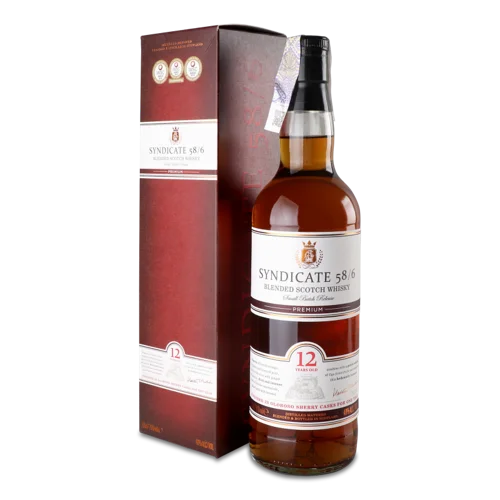 Віскі Вищого Ґатунку 12 Років 40% Картонна Упаковка, 0.7л