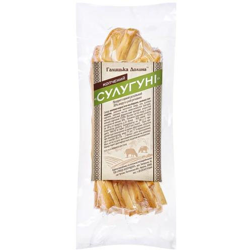 Продукт сирний Галицька Долина Сулугуні Косичка 30% ваговий