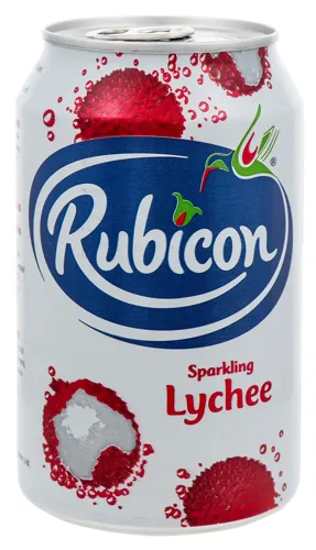 Напій безалкогольний сильногазований Sparkling Lychee Rubicon з/б 330мл