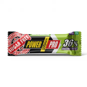 Батончик Power Pro 36%, 60г (20шт/уп) classic-горіх (Без цукру)
