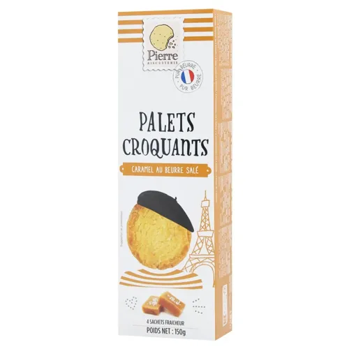 Печиво Pierre Biscuiterie з карамеллю 150г
