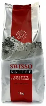 Кава в зернах Swisso Kaffee 100% Arabica 1 кг