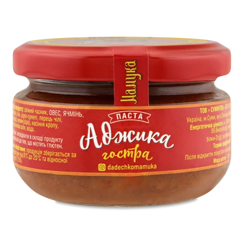 Паста Аджика Гостра, вищого ґатунку, с/б 120г