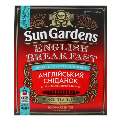 Чай чорний English Breakfast Sun Gardens