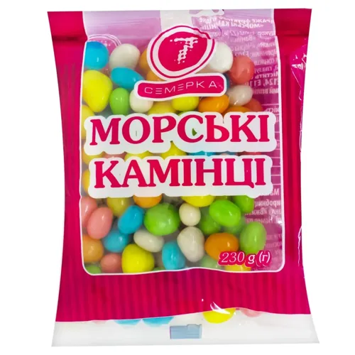 Драже Семерка Морські камінці 230г