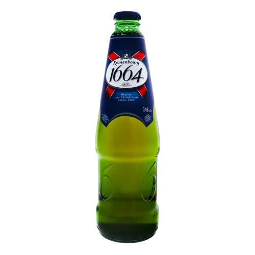 Пиво 0.46л 5% світле пастеризоване Kronenbourg 1664 пл