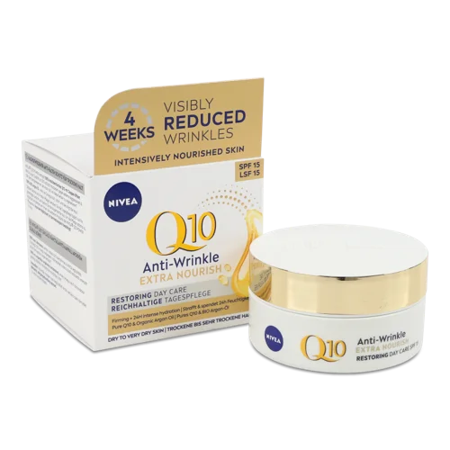 Крем Денний Відновлювальний SPF 15 Anti-Wrinkle Q10 Extra Nourish, 50мл