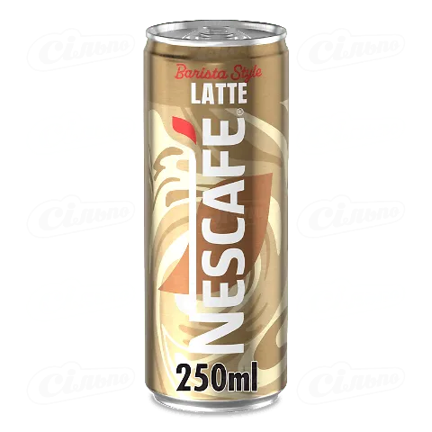 Напій молочний з кавою Nescafe Barista Style Latte з залізній банці, 250мл