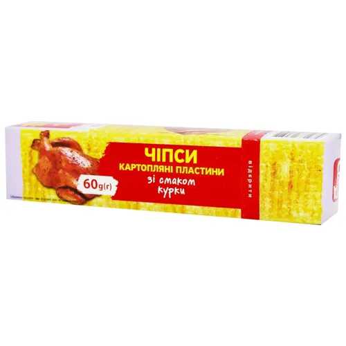 Чіпси Суббота зі смаком курки 60г