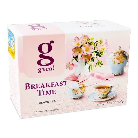 Чай чорний G'tea! Breakfast Time байховий дрібний, 50*2г