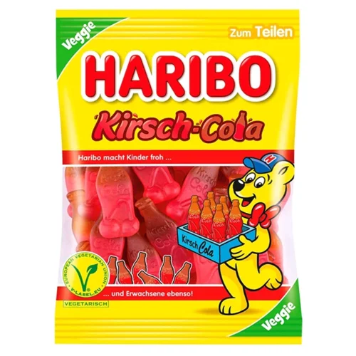 Цукерки Haribo Вишнева кола 175г