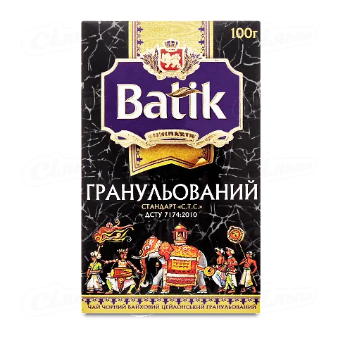 Чай Batik гранули СТС, 100г
