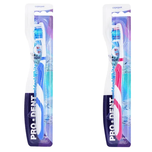 Зубна щітка Pro Dent Ideal White середня жорсткість