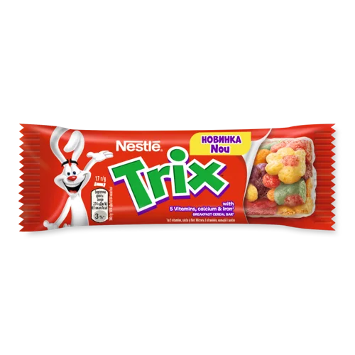 Злаковий Батончик З Вітамінами Та Мінеральними Речовинами Trix Nestle, м/у 17г