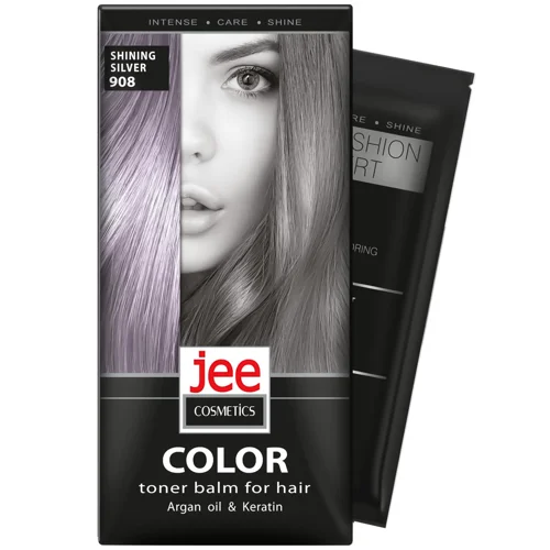 Бальзам тонуючий Jee Cosmetics 908 сяючий срібний 30мл
