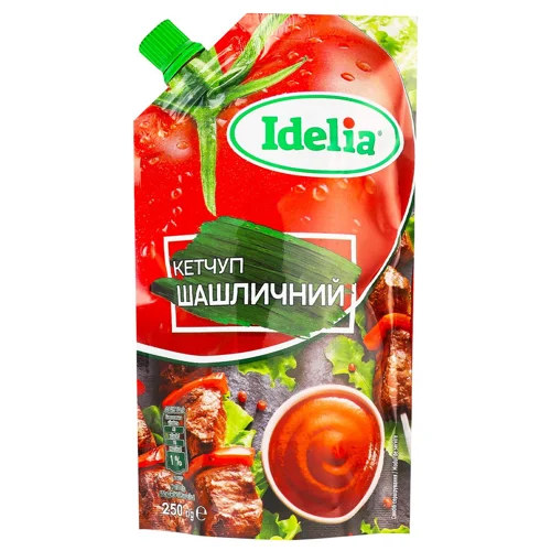 Кетчуп Idelia Шашличний 250г