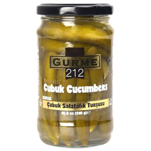 Огірки Gurme 212 Cubuk мариновані 320г