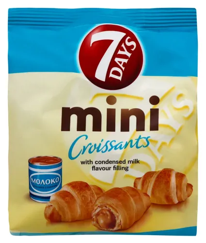 Круасани Варене згущене молоко Mini 7 Days м/у 60г