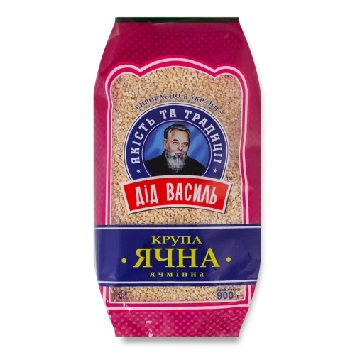 Крупа Ячна Ячмінна Шліфована В/ґ, 900 г