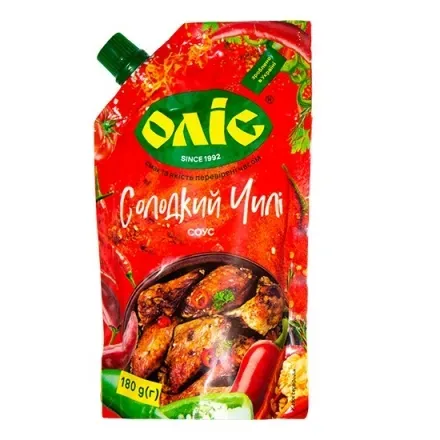 Соус 180г Оліс Солодкий чилі д/пак