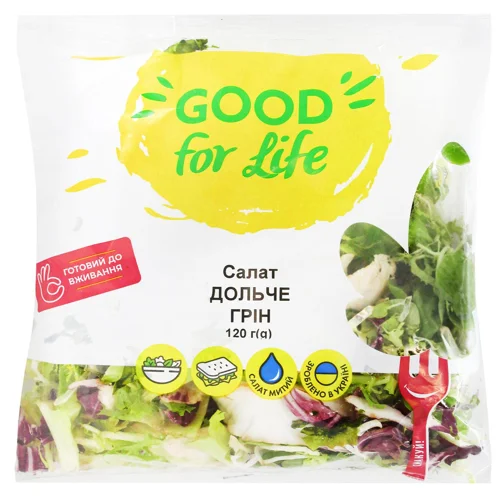 Суміш салатна Good For Life Дольче Грін 120г