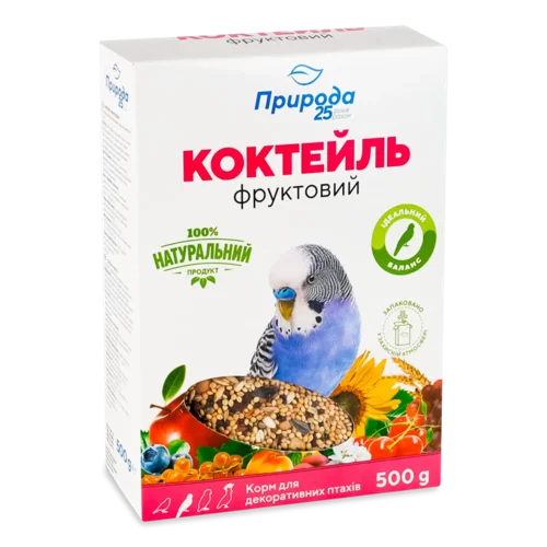 Корм для папуг «Фруктовий коктейль»