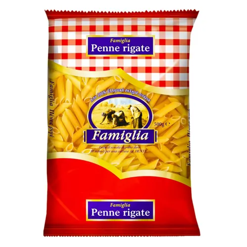 Макаронні вироби Famiglia Penne пір'я рифлені 500г