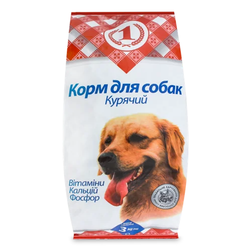 Корм Для Собак Курячий В/ґ, 3кг