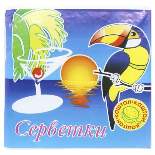 Серветки СТС білі 40шт