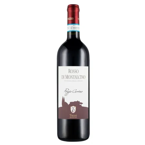 Вино Tiezzi Rosso di Montalcino червоне сухе 14,5% 0,75л