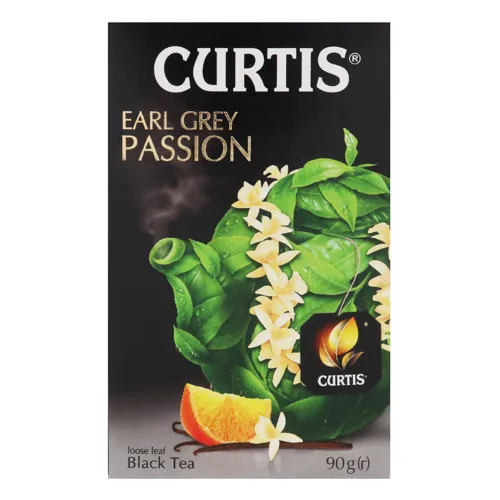 Чай чорний Curtis Earl Grey Passion байховий 90г