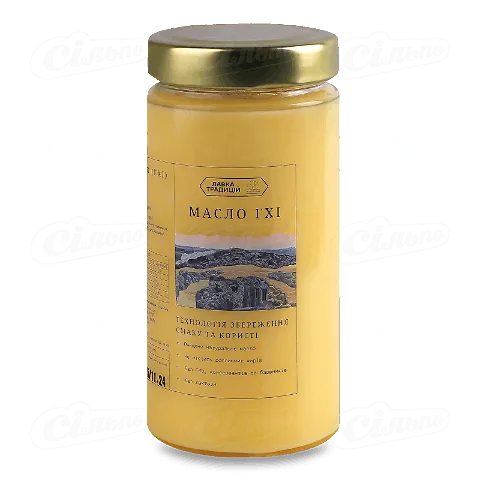 Масло топлене Лавка традицій Чистий Смак Гхі, 500мл