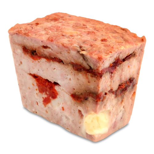 Хлібець М'ясний Курячий З Томатами Та Сиром Димне М'ясо Від Тараса, кг