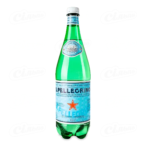 Вода мінеральна S.Pellegrino газована, 1л