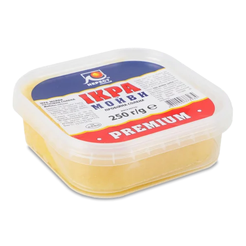 Ікра Мойви Пробійна Солена В/ґ, 250г