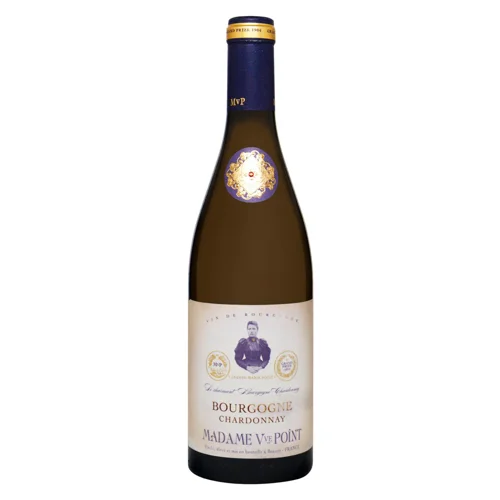 Вино Madame Veuve Point Bourgogne Chardonnay біле сухе 13% 0,75л