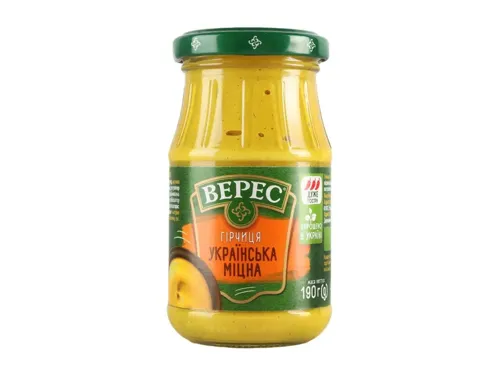 Гірчиця «Верес» «Українська» міцна, 190г