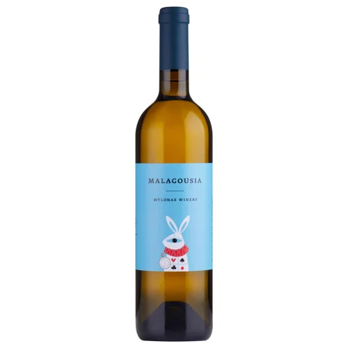 Вино Mylonas Malagousia біле сухе 12,5% 0,75л