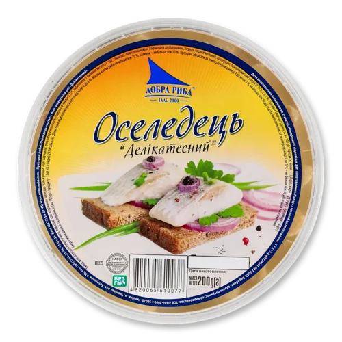 Філе Оселедця Шматочки В Олії Делікатесний Матьє, п/у 200г