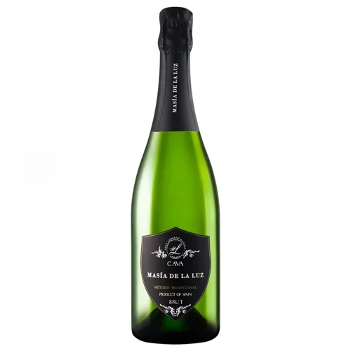 Вино ігристе Masia de la Luz Cava Brut біле 11,5% 0,75л