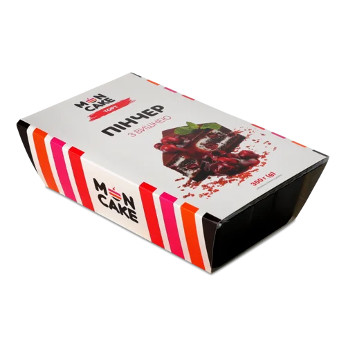 Торт Пінчер З Вишнею Вищого Ґатунку, Картонна Упаковка, 350г