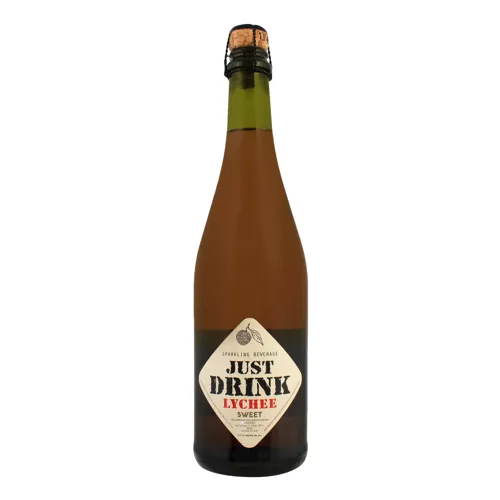 Напій винний «Lychee Just Drink» 0.75л 5-6.9% рожевий солодкий ігристий
