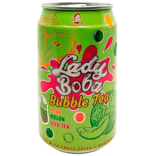 Напій газований Lady Boba Babl Tea Груша-диня 315мл