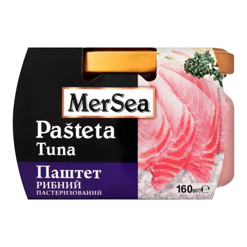 Паштет рибний пастеризований Pasteta Tuna MerSea с/б 160г
